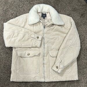 H&M padded corduroy jacket